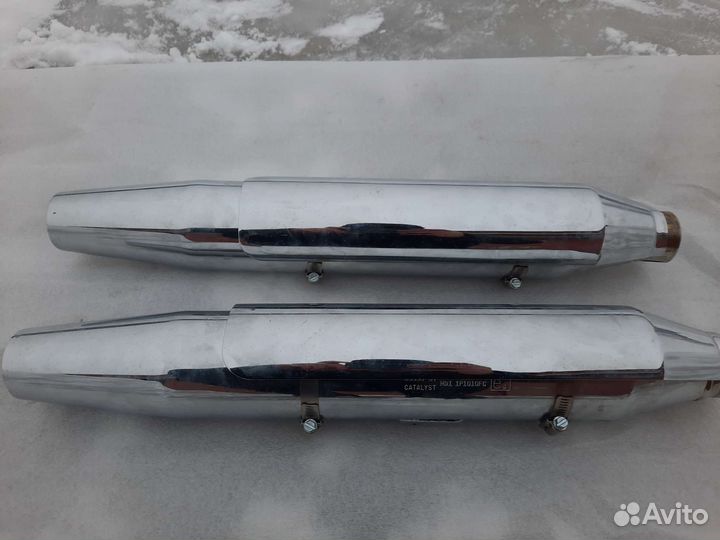 Выхлоп Harley-Davidson Fat Boy