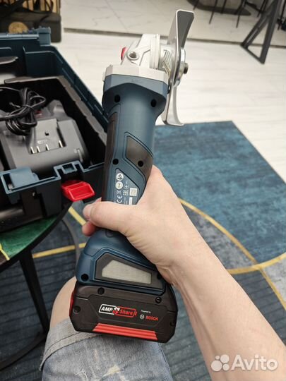 Аккумуляторная ушм bosch