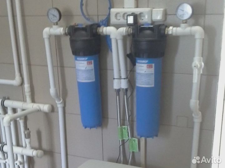 Система для очистки воды / установка под ключ