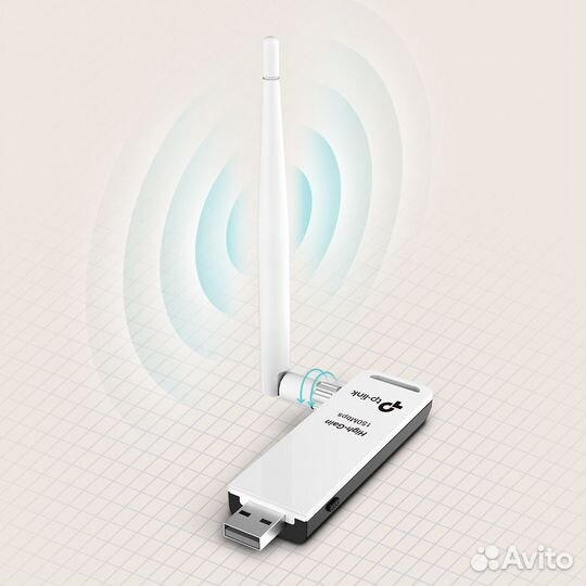 USB-адаптер высокого усиления с поддержкой Wi-Fi