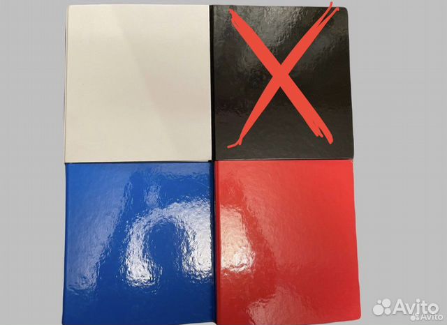 Папка А5 на кольцах, тетрадь для сменных блоков