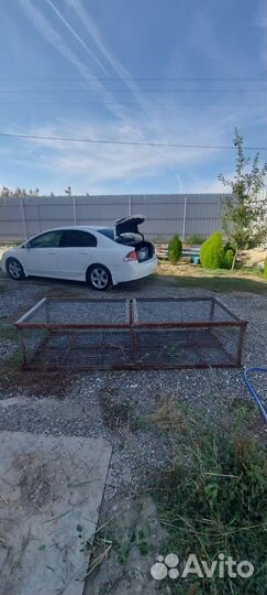 Клетка для кур и кроликов большая