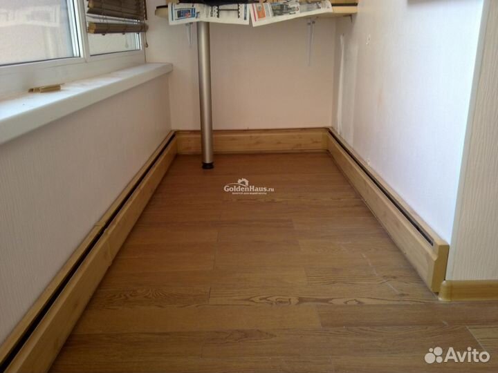 Теплый плинтус- отопление без радиаторов