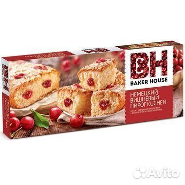 Пирог Kuchen Вишнёвый 350г - опт
