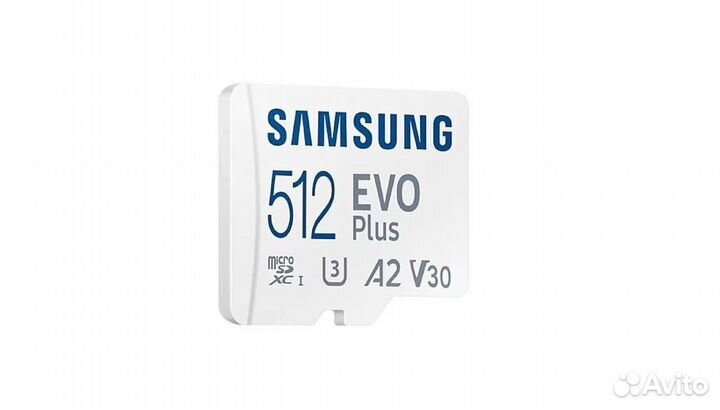Карта памяти microSD Samsung EVO plus 512 гб