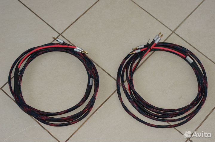 Акустический кабель высокого класса длина 2 х 4.5