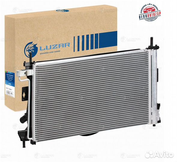 Радиатор охлаждения в сборе Ford Focus LRK 1075