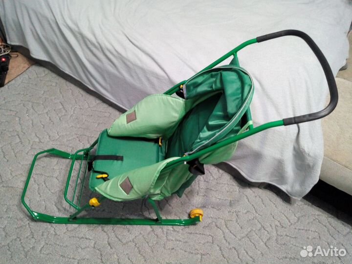 Детские санки коляска