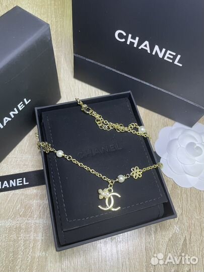 Chanel колье ожерелье