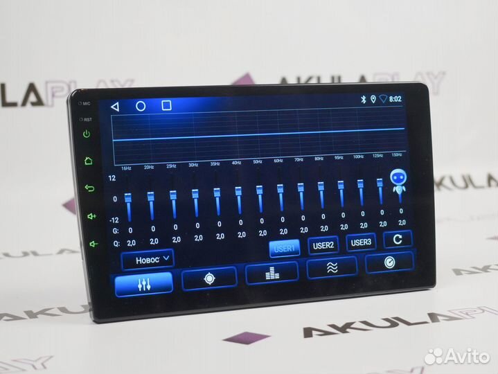 Магнитола Андроид с большим экраном