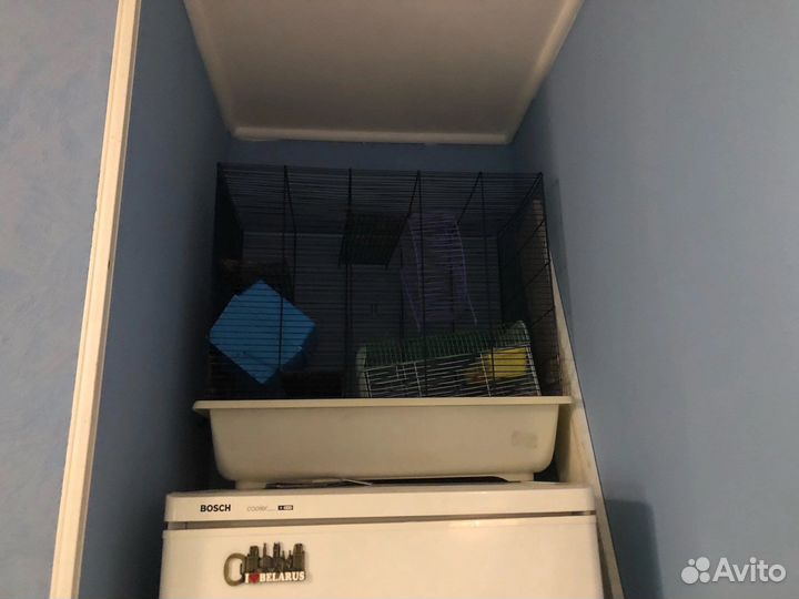 Клетка большая для птиц и грызунов