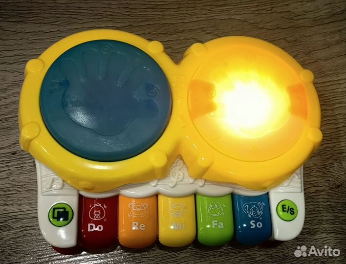 На доставке Барабаны пианино музыкальная игрушка