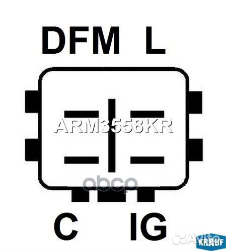 Регулятор генератора ARM3558KR Krauf