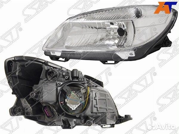 Фара skoda fabia / roomster 07