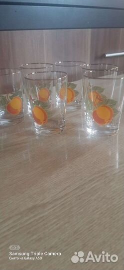 Стаканчики, стекло и хрусталь СССР