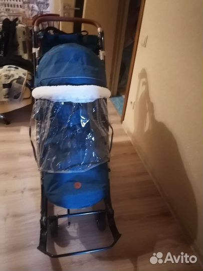 Детские санки коляска бу