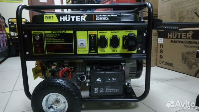 Бензиновый генератор Huter