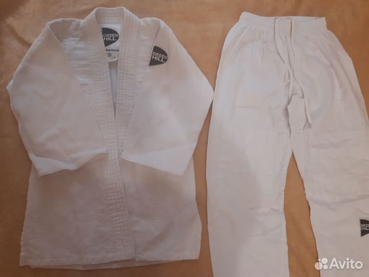 Кимоно для дзюдо green hill