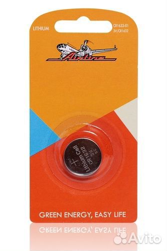 Батарейка cr1632 3v для брелоков сигнализаций лити
