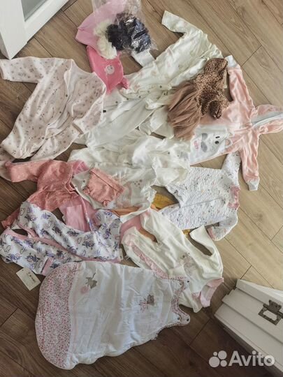 Пакет вещей от 0 до 2 мес