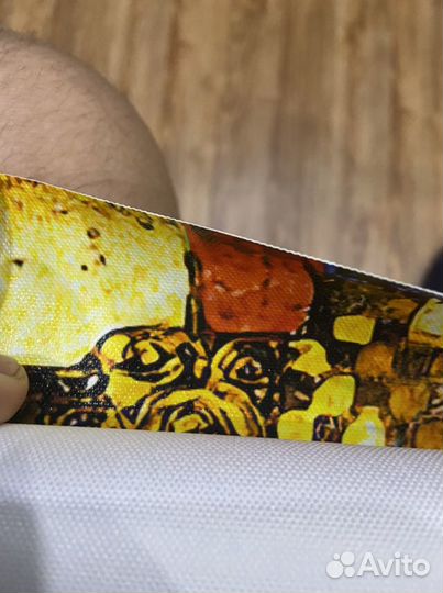 Густав Климт картина Поцелуй и Золотая Адель