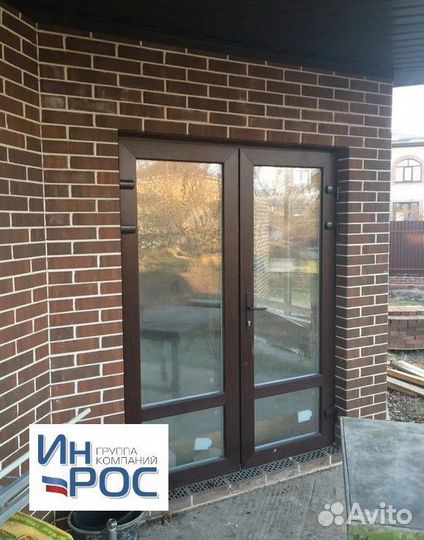 Двери алюминиевые