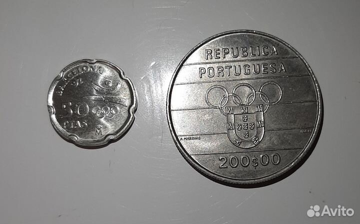 1 рубль 1991 Барселона