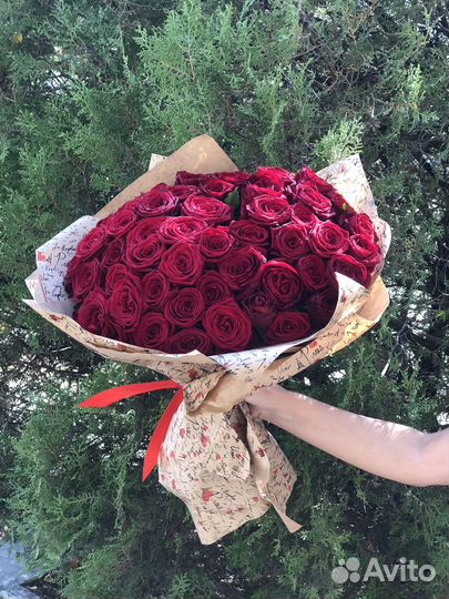 Живые цветы букеты