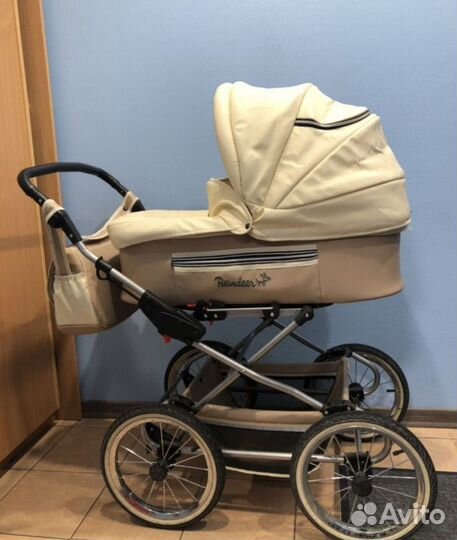 Коляска-люлька Reinder Leather Collection