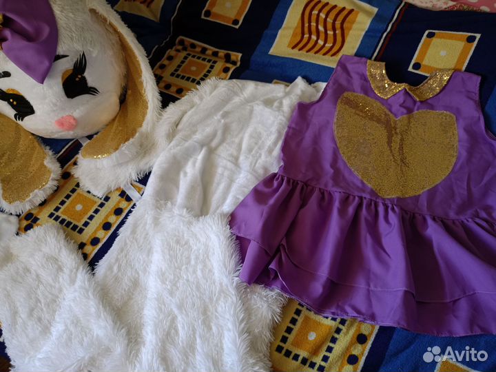 Костюм зайца ростовой