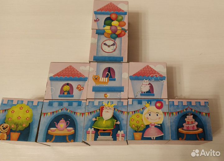 Кубики пакетом для самых маленьких