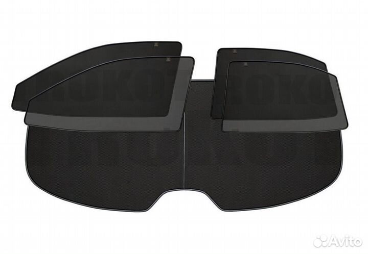 Автошторки Standart Toyota Yaris (2005-12) Хэтч 5Д