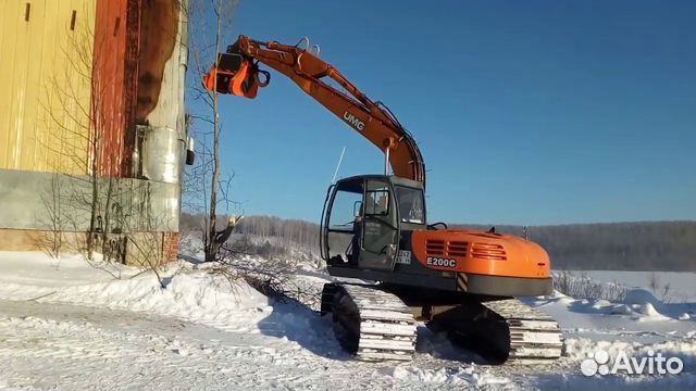 Myльчep PMD-Forest нa экcкaвaтop MZ