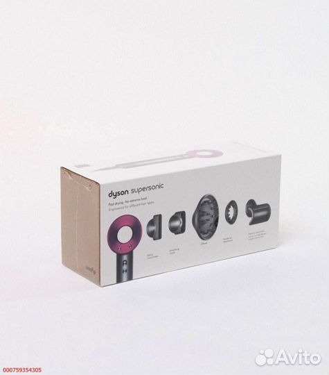 Фен Dyson Supersonic (Malaysia) HD08 «1к1» Фуксия