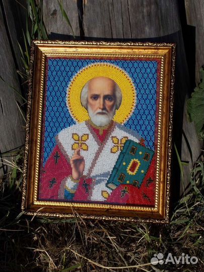 Иконы вышитые бисером