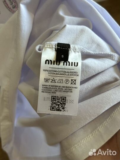 Футболка Miu Miu женская