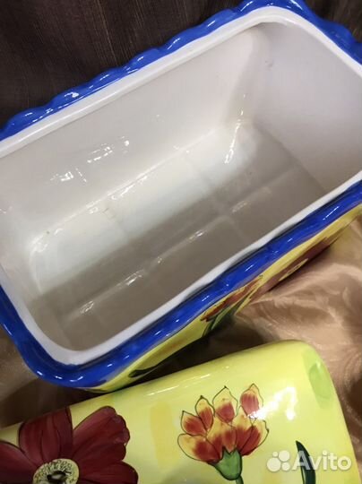 Сундучок-контейнер 8л. фаянс для всего