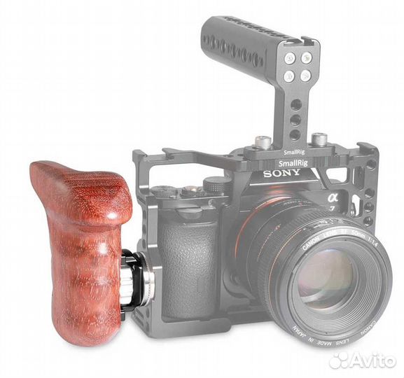 Деревянная рукоятка SmallRig 1941 правая сторона