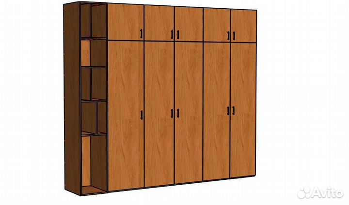 Проектирование мебели корпусной, металлокаркас