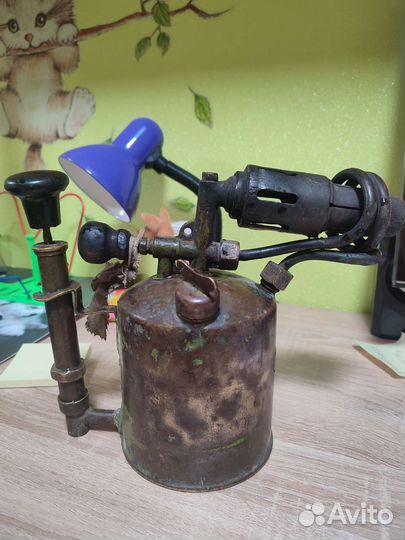 Старинная паяльная лампа, Sweden