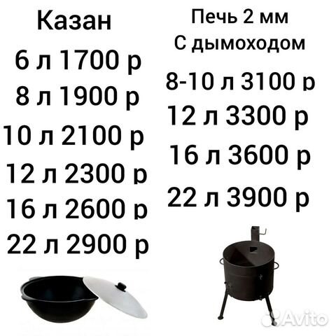 Казаны Узбекские чугунные