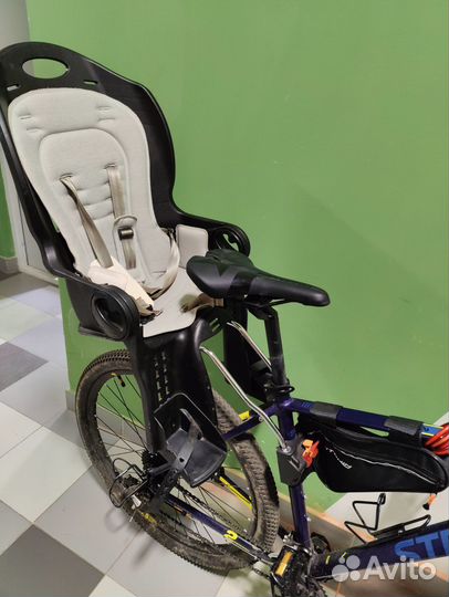 Детское велокресло заднее