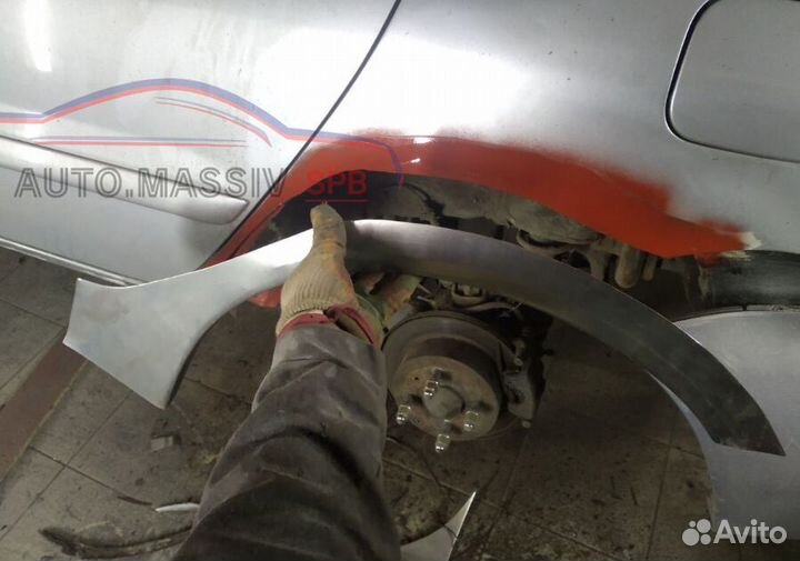 Ремонтные пороги Chevrolet Cobalt 1 рест
