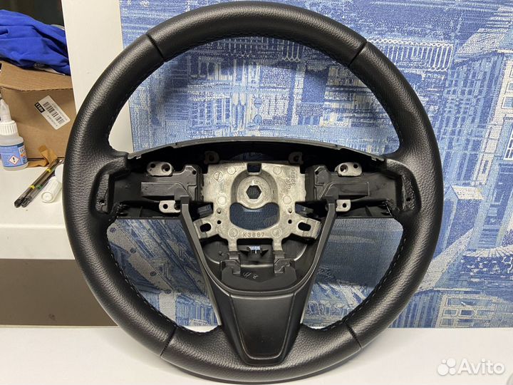 Перешитый руль Mazda 6 GH