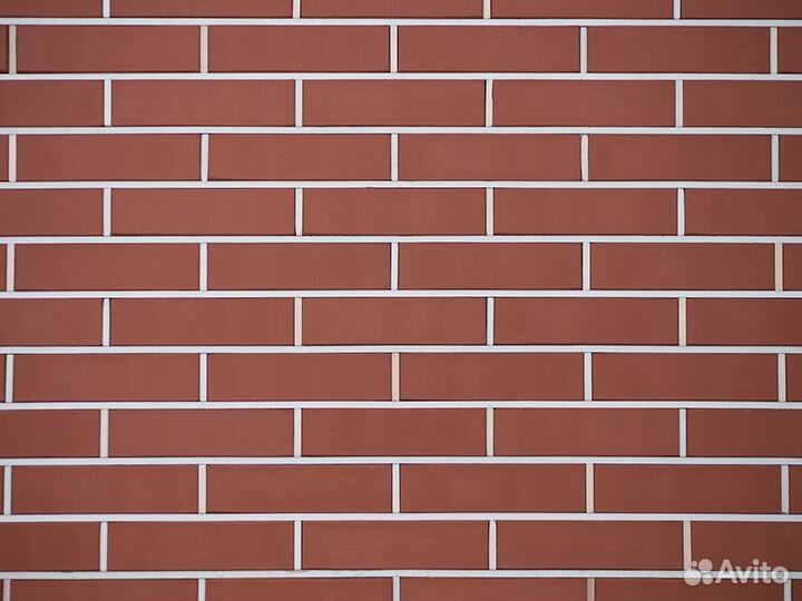 Кирпич облицовочный Бордо тёмный (гладкий) 1нф