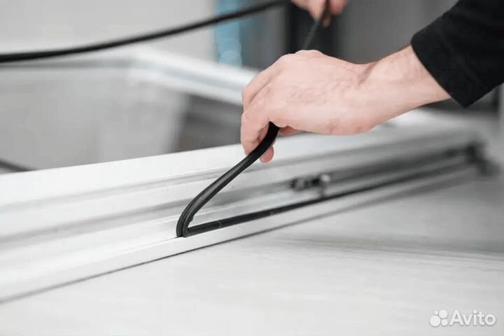 Регулировка окон и замена уплотнителя