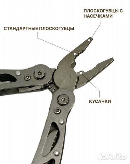 Мультитул брелок универсальный