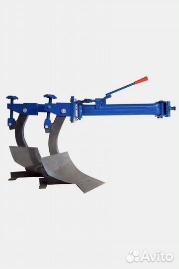 Плуг двухкорпусный на мотоблок