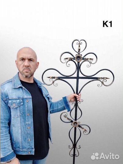 Крест на могилу кр1