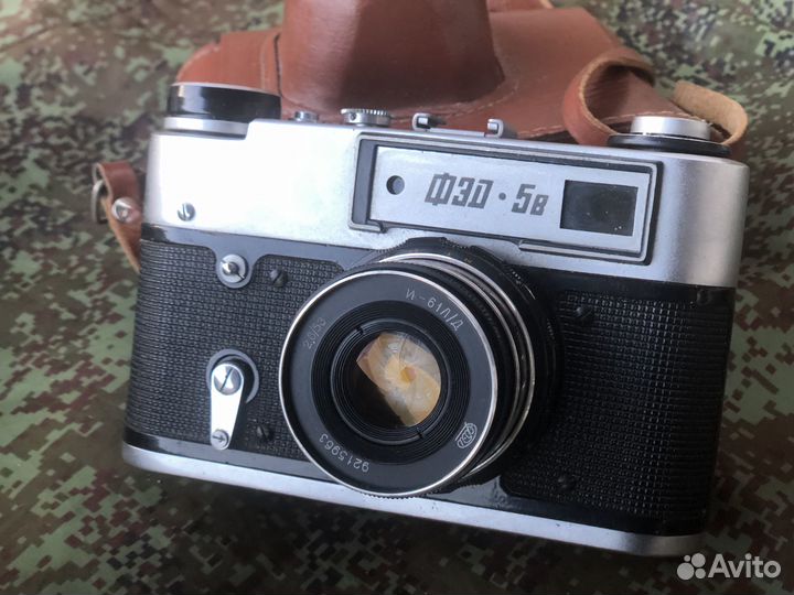 Фотоаппарат фэд 5в СССР рабочий проверен